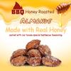 BBQ Honey Roasted Almonds by It's Delish, 12 Oz Bulk | Gourmet Almond Nuts in Honey Sugar Coating and Barbecue Seasoning, Sweet & Savory Nut Snack - Vegan, Kosher Parve view 2