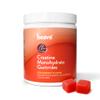Creatine Monohydrate Gummies - 30 Servings - Vegan Creatine Chews for Muscle Growth, Muscle Recovery, Workout Recovery, Anaerobic Endurance - No Loading Phase - No Bloating - Strawberry - No Sugar view 1