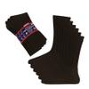 Diamond Star Diabetic Socks, Non-Binding Circulatory Cushion Cotton Crew Diabetic Socks for Men Women 9-11 (3 Pairs Brown) view 1