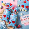 100 Pack Nurses Week Gift Bags - Bulk Candy Bags for National Nurse Day, Nursing Graduation, Doctor Theme Party Favors (Blue) view 4