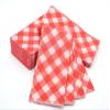AMERICAN HOMESTEAD Paper Napkins - Red Gingham Disposable Linen-Like Dinner Napkins - Restaurant-Quality Table Serviettes for Weddings, Parties, and Events - 15.75" x 15.75" - 50 Count view 2