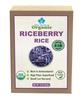 Organic Riceberry Rice - Purple Thai Black Jasmine Rice - USDA Certified - Premium Freshness - Small Lot Harvest Direct from our Farm to your Table - 4 LB view 1
