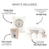 Friendsheep Wool Dryer Balls, Organic Reusable Fabric Softener Alternative for Laundry, Handmade, Fair Trade, Hypoallergenic, Eco-Friendly, Plastic-Free (3 Pack XL  White Trio) view 2
