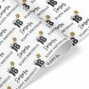 MyPupSocks Customized Best Friend Birthday All Occasion Reversible Wrapping Paper Personalized White Custom Birthday Wrapping Paper view 3