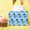 MyPupSocks Personalized Grad Cap Class of 2023 Blue Congrats Grad Wrapping Paper Custom Nephew Name Graduation Wrapping Paper with Polka Dots and Stripes for a Fun Look 5 Rolls view 4