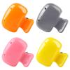4 Pack Travel Toothbrush Head Covers - Protector Cap Brush Pod Case - Protective Portable Plastic Clip for Manual & Electric Toothbrush - Household Travel, Camping, Bathroom, School, Business view 1
