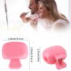4 Pack Travel Toothbrush Head Covers - Protector Cap Brush Pod Case - Protective Portable Plastic Clip for Manual & Electric Toothbrush - Household Travel, Camping, Bathroom, School, Business view 2
