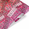 MyPupSocks Customized Add Your Multi Men Women Name Wrapping Paper Design for Christmas Red Present Gift Wrap Paper for Boys, Girls, Men, Women, All Occasion 2 Rolls view 3