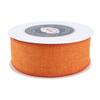 VATIN Linen Wired Ribbon,1-1/2 Inch X 10 Yard,Orange Burlap Wired Ribbon for Big Bow Crafts,Wreaths, Christmas Tree Decoration,Gift Wrapping view 4