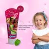 Mr.White Princess Pouch Set for Kids - Toothbrush with Suction Cup at The Base, Bristle Cover, Delicate Mint-Flavoured Children's Toothpaste, 75 ml Format and Glass view 4