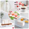 200 Linen-Feel Guest Towels Cloth-Like Hand Towels Disposable Bathroom Napkins Thicken Guest Towel Soft, Absorbent 12" x 17" for Bathroom, Kitchen, Wedding Reception or Dinner Party view 3