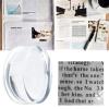 Acrylic Glass Dome Magnifier 2 Inch 8X Reading Magnifying Glass Paperweight Magnifier, Optical Half Ball Lens for Reading Books, Map, Newspaper and Magazine view 4