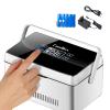 Insulin Cooler Travel Case Mini Fridges Medicine Refrigerator 2-8  Intelligent Constant Temperature Portable Car Refrigeration Case for Outdoor Home 3batteries view 1