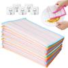 10 Pcs Simply Natural Wood Fiber Cleaning Cloths, 11.8 * 11.8inch Simply Natural Wood Fiber Cloths, Reusable Odor Free Dish Cloths & Dish Towels view 1