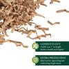 Arcadia Garden Products Confetti Cut Kraft Paper Shred Filler, Recyclable Packing for Packaging, Shipping, Moving, Cushioning, Gift Baskets, Gift Wrapping, Holidays, and Crafts, 10 lb view 4