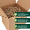 Arcadia Garden Products Confetti Cut Kraft Paper Shred Filler, Recyclable Packing for Packaging, Shipping, Moving, Cushioning, Gift Baskets, Gift Wrapping, Holidays, and Crafts, 2 lb view 2