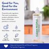 THE CLEAN PEOPLE Liquid Dish Soap - Clean, Simple Ingredients - Extra Scrubbing Power (Lemon Verbena Scent) 12 fl. oz (3 Pack) view 2
