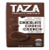 Taza Chocolate Organic Smooth & Crunchy Bars 70% Stone Ground, Chocolate Cookie Crunch 2.5 Ounces (10 Count), Vegan view 1