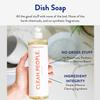 THE CLEAN PEOPLE Liquid Dish Soap - Clean, Simple Ingredients - Extra Scrubbing Power (Citrus Clove Scent) 12 fl. oz (3 Pack) view 3