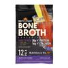 Brite Start Bone Broth - Variety Pack - 12 Count - Keto Friendly Concentrate with 16g Collagen, 20g Paleo Protein - Made from Free Range Chicken Bones & Grass Fed Beef - Single Serve Packets view 1