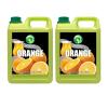 Possmei Orange Flavored Syrup, 5.5 Pound Plastic Jar 2 Pack view 1