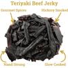Lone Star Teriyaki Beef Jerky - 1 Pound Resealable Bag - Hickory Smoked Handcrafted Flavor - High Protein Healthy Meat Snack view 4