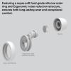 Jayine Ear Plugs for Noise Cancelling Ear Protection EarPlugs for Sleep,Concerts,Work,Study,8 Size Eartips with Small Box,Perfect -30dB Silicone Earplugs for Noise Reduction view 4