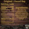 Lone Star Original Flavored Beef Jerky - 1 Pound Resealable Bag - Hickory Smoked Handcrafted Flavor - High Protein Healthy Meat Snack view 2