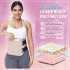 Castor Oil Pack Wrap  Reusable Organic Castor Oil Packs for Liver (Compress), Less Mess, Anti Leak Outer Layer, Soft Cotton (Apricot) view 3
