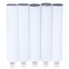 HAOREBAIYU 100pcs 100ml Aluminum Recyclable Empty Toothpaste Tubes with Needle Cap, Refillable Travel Squeeze Bottles for Cosmetic Samples view 4