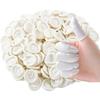Approx. 420 Pcs Latex Finger Cots, Disposable Medium Finger Gloves, Fingertip Protectors, Thumb Covers, Sleeves Covers Protection for Fingertips(White) view 1