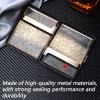 Goshentech Retro Metal case,Plated Bronze,20 Capacity,for Men and Women (Bronze,100mm King Size) view 3