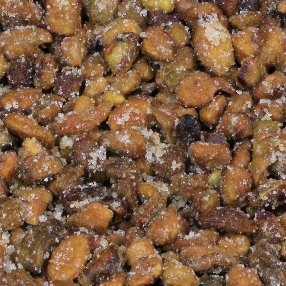 BBQ Honey Roasted Pistachio (Shelled, No Shell) by It's Delish, 5 lbs Bulk | Gourmet Pistachio (Shelled, No Shell) in Honey Sugar Coating and Barbecue Seasoning, Sweet & Savory Seed Snack - Vegan, Kosher Parve