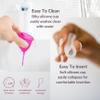 Kind Cup | Comfortable | Soft | Curved Period Cup | Easy to Reach | Easy to Use | 100% Medical Grade Silicone Cups | Patented Menstrual Cups | Reusable Cups (Agua - Regular & Small (Duo)) view 4