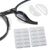 Nose Pads for Glasses with Air Chamber, Super Sticky Anti Slip Eyeglass Nose Pads, Soft Silicone Adhesive Glasses Nose Pad for Plastic Frames (10 Clear Pairs) view 1