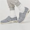 VELITS Unisex Diabetic Slippers Adjustable Edema Walking Slippers Comfort Extra Wide Swollen Feet Sneaker Breathable Elder Footwear,Grey a,14 view 2