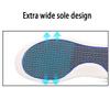 Women Men Extra Wide Edema Sandal Elder Adjustable Swollen Feet Diabetic Slippers Breathable Mesh Anti-Slip Rubber Sole Walking Sneaker,Grey,5.5 view 3