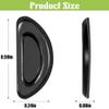 Eyeglass Nose Pads, Anti Slip Nose Pads for Glasses with Super Sticky Backing, Soft Silicone Adhesive Glasses Nose Pad (20 Black Pairs) view 4