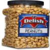 BBQ Honey Roasted Peanuts by It's Delish, 36 Oz Reusable Jumbo Container | Gourmet Peanut Nuts in Honey Sugar Coating and Barbecue Seasoning, Sweet & Savory Nut Snack - Vegan, Kosher Parve view 1