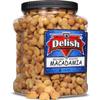 BBQ Honey Roasted Macadamia by It's Delish, 2.6 LBS Reusable Jumbo Container | Gourmet Macadamia Nuts in Honey Sugar Coating and Barbecue Seasoning, Sweet & Savory Nut Snack - Vegan, Kosher Parve view 1