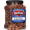 BBQ Honey Roasted Almonds by It's Delish, 2.5 LBS Reusable Jumbo Container | Gourmet Almonds in Honey Sugar Coating and Barbecue Seasoning, Sweet & Savory Seed Snack - Vegan, Kosher Parve view 1