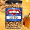 BBQ Honey Roasted Cashews by It's Delish, 36 Oz Reusable Jumbo Container| Gourmet Cashew Nuts in Honey Sugar Coating and Barbecue Seasoning, Sweet & Savory Nut Snack - Vegan, Kosher Parve view 3