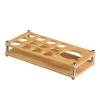 AAGAZA Cup Holder Multipurpose Sturdy Practical Durable Bamboo 12 Slot Storage Rack Display Stand for KTV Holiday Restaurant Pantry Kitchen/1101 view 4