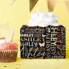 Custom Men Women Name Wrapping Paper Butterfly Birthday Wrapping Paper for Girls Boys Kids Baby Shower Women Men 3 Rolls view 4