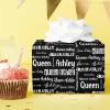 MyPupSocks Personalized Daughter Name Wrapping Paper Design for Christmas Black for Birthday, Holiday, Father's Day, Baby Shower 1 Roll view 4