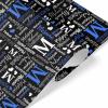 MyPupSocks Customized Add Your Couples Name Reversible Kids Birthday Wrapping Paper Black Present Gift Wrap Paper for Boys, Girls, Men, Women, All Occasion 5 Rolls view 3