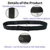 nsgglecher 2PCS Eyeglass Holder for Rhinoplasty Nose Comfortable Non-slip Band for Broken Nose Recovery Nose Guard Glasses Holder Supplier-Black view 3