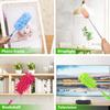 4 pcs Extendable and Washable Microfibre Feather Duster,13" to 30" Reachable, Microfibre Cleaning Tool, Small Dusters for Cleaning Office, Car, Computer, Furniture, Sofa view 4