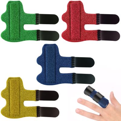 4PCS Finger Splint for Kids, Broken Finger Support Brace Trigger Splints Straightener for Injured Protection Sport Injuries (4 Colors)