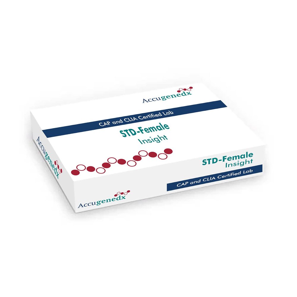 Accugenedx Female STD Insight Test Kit: Simple Steps, Reliable Results, Enhanced Well-Being
